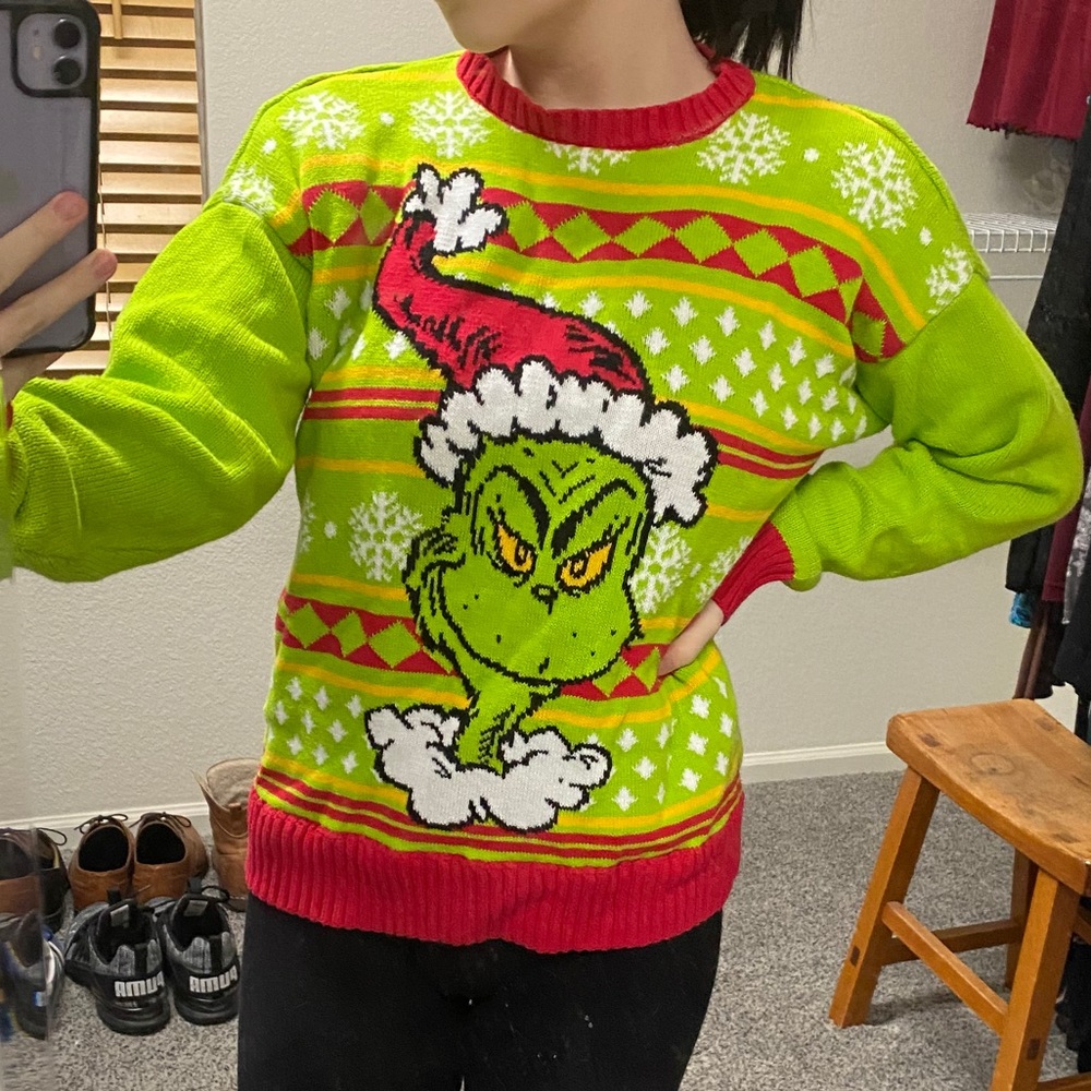 grinch sweater